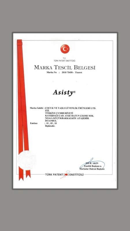 Asisty Marka Tescil Belgesi