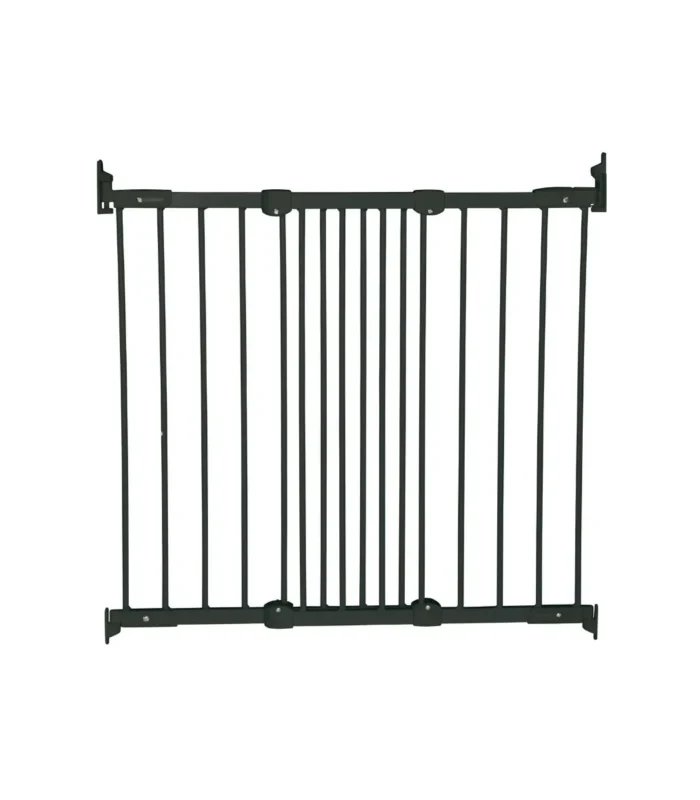 DUN500811 FLEXI FIT ÇOCUK GÜVENLİK KAPISI 67-105,5 CM SİYAH METAL - PARKZON