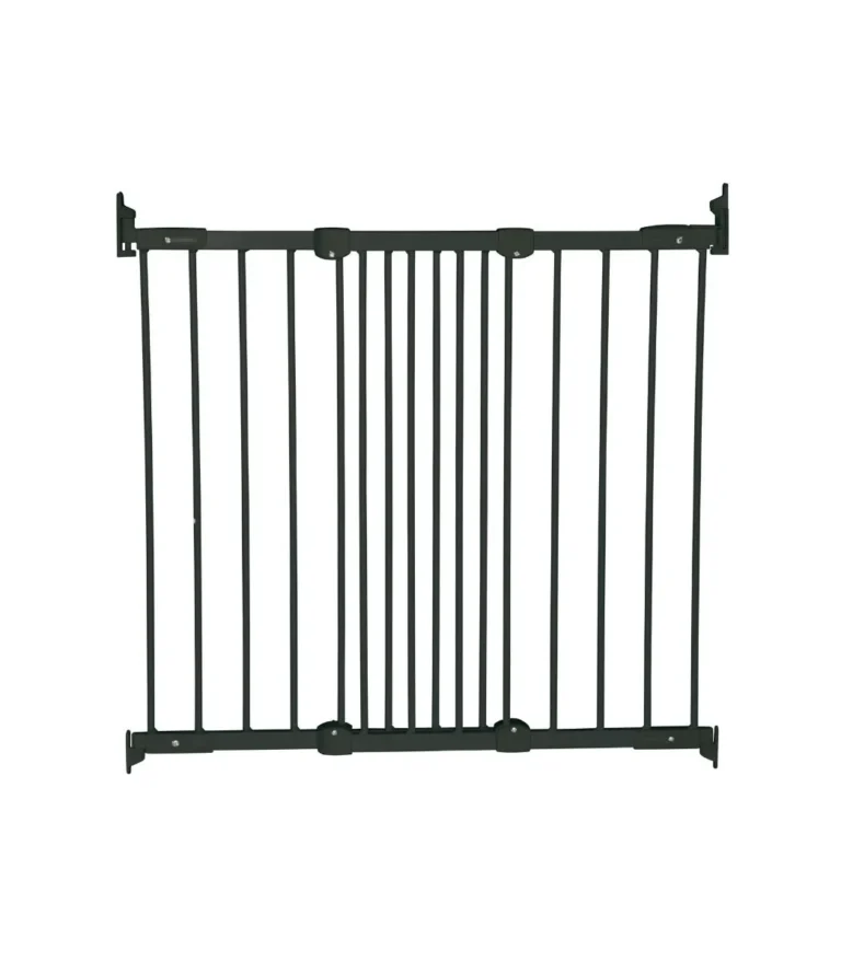 DUN500811 FLEXI FIT ÇOCUK GÜVENLİK KAPISI 67-105,5 CM SİYAH METAL - PARKZON