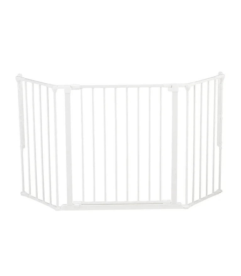 DUN500973 FLEX M MODÜLER ÇOCUK GÜVENLİK KAPISI SETİ 90-146 CM BEYAZ METAL - PARKZON