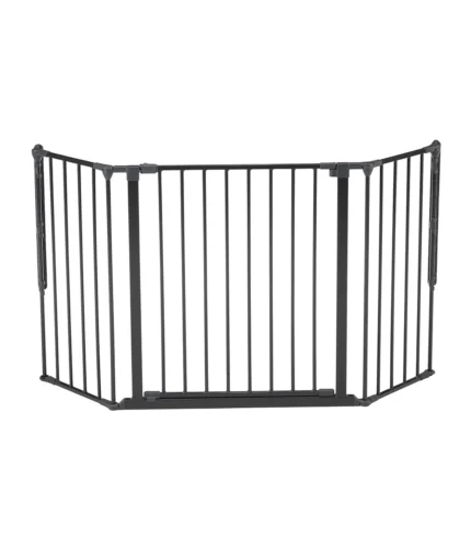 DUN56216 FLEX M MODÜLER ÇOCUK GÜVENLİK KAPISI SETİ 90-146 CM SİYAH METAL - PARKZON