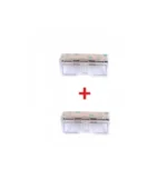 KS2898B SÜRGÜ DOLAP ÇOCUK GÜVENLİK KİLİDİ 2 ADET ŞEFFAF - PARKZON