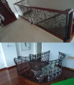 P-001 Şeffaf Pleksiglas Balkon ve Merdiven Korkuluk Koruyucu 3 mm – Parkzon